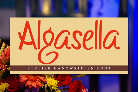 Algasella: A Sweet and Friendly Handwritten Font