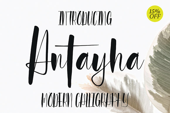Antayha: A Versatile Script for Modern Design
