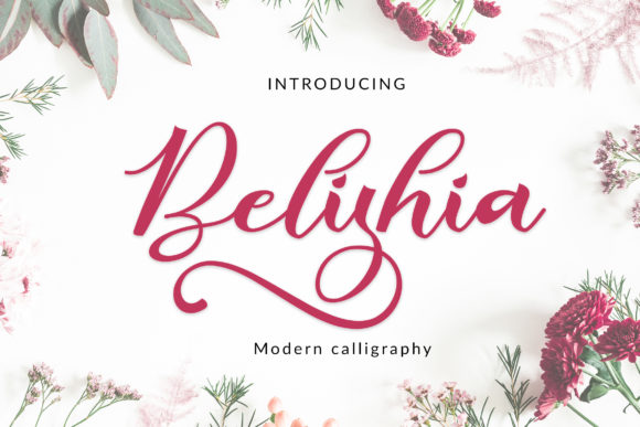 Belishia: A Handwritten Font for Elegant Editorial Design