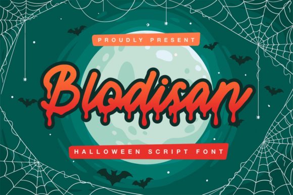Blodisan: A Spooky, Playful Font for Creative Campaigns