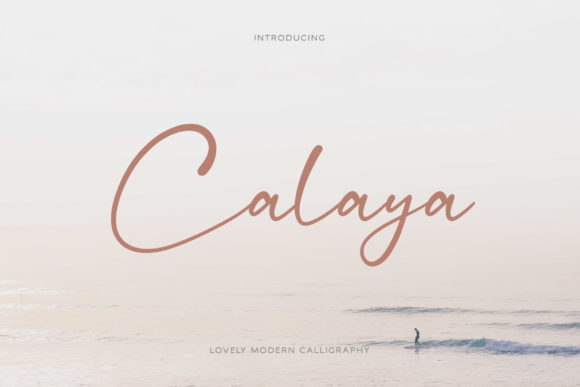 Calaya: A Handwritten Font for Editorial Elegance