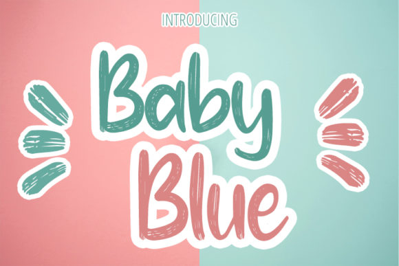 Discover Baby Blue: A Handwritten Font for Web Design