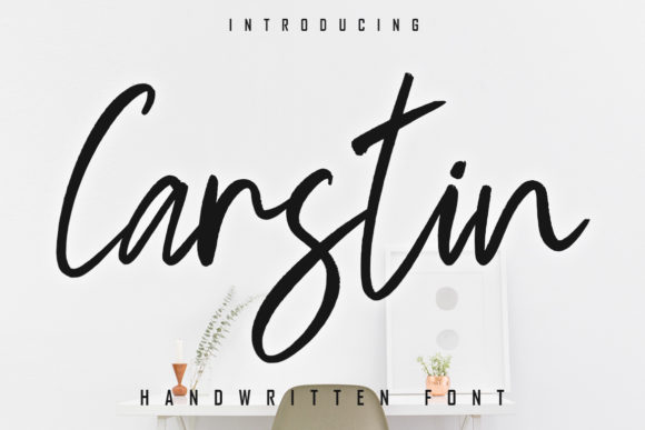 Discover Carstin: A Timeless Handwritten Font for Editorial Design