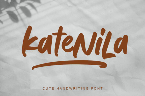 Discover Katenila: A Joyful Handwritten Font for Creative Projects