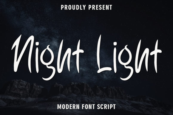 Discover Night Light: A Handwritten Font for Editorial Charm