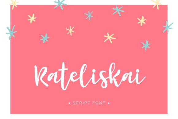 Discover the Charm of Rateliskai: A Versatile Handwritten Font