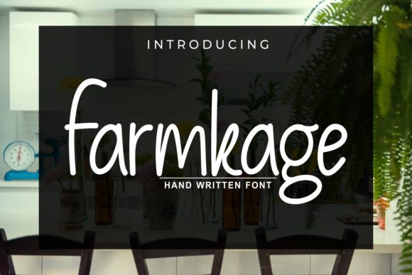 Discovering Farmkage: A Handwritten Font for Editorial Charm