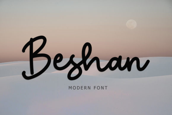 Enhance Your Brand with Beshan: A Versatile Script Font