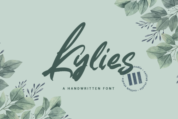 Enhance Your Brand with Kylies: A Premium Handwritten Font