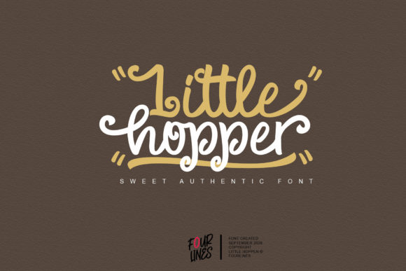 Enhance Your Brand with Little Hopper Font