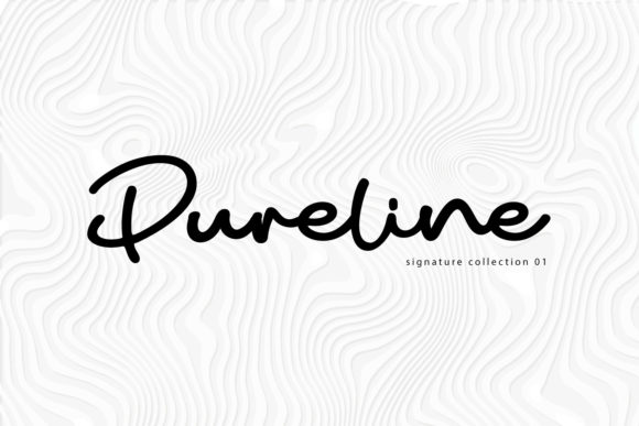 Enhance Your Brand with Pureline: A Modern Signature Font
