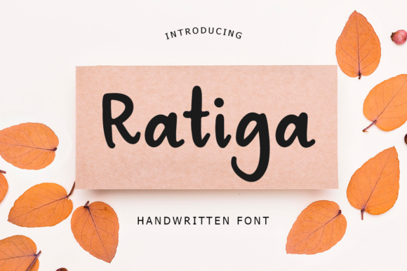 Enhance Your Brand with Ratiga: A Versatile Handwritten Font