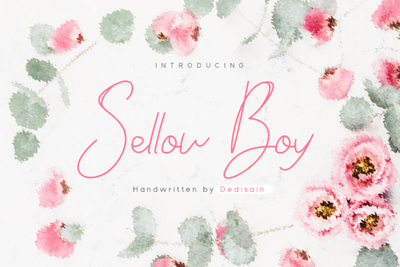 Enhance Your Brand with Sellow Boy: A Sweet, Handwritten Font