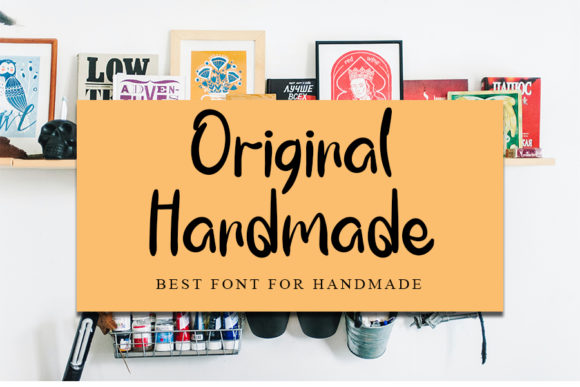 Enhance Your Web Design with Original Handmade Font