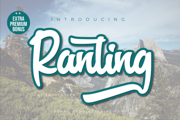 Enhance Your Web Design with Ranting, a Versatile Handwritten Font