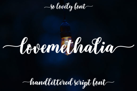 Exploring Lovemethalia: A Charming Script Font for Branding