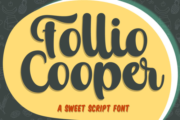 Follio Cooper: A Handwritten Font for Editorial Elegance