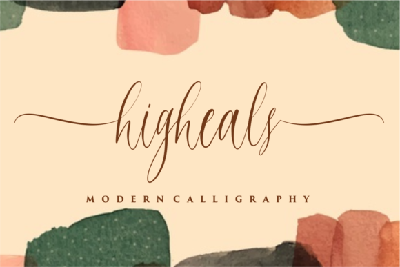 Higheals: A Premium Script Font for Modern Design