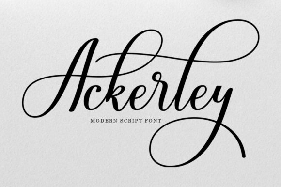 Introducing Ackerley: An Elegant Handwritten Font for Editorial Design