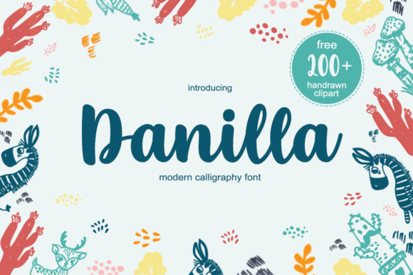 Introducing Danilla: A Charming Handwritten Font for Editorial Design