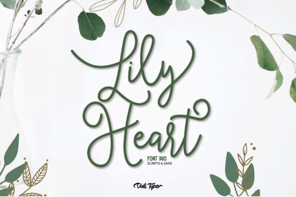 Lily Heart: A Versatile Font for Craft and Design