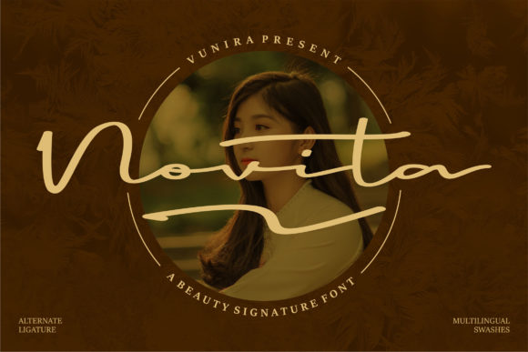 Novita: A Versatile Handwritten Font for Editorial Design
