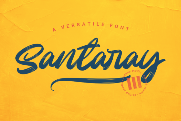 Santaray: A Handwritten Font for Distinct Web Design