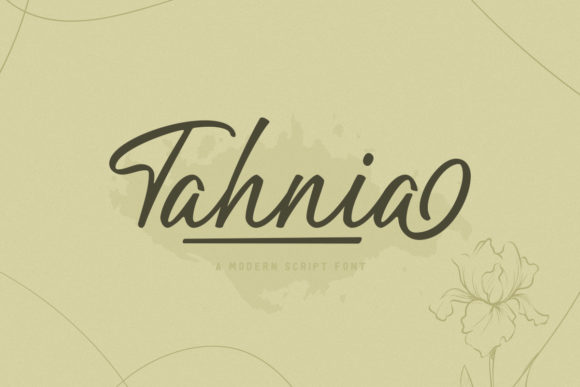 Tahnia: The Handwritten Font Perfect for Engaging Campaigns