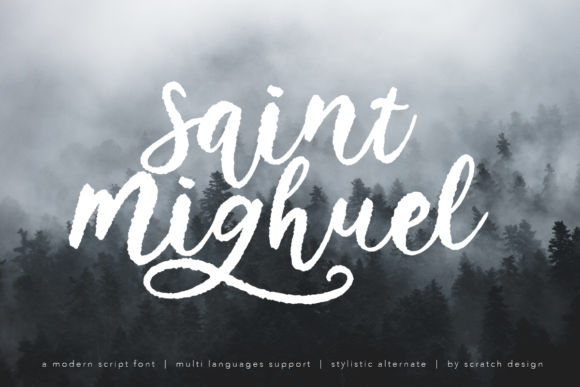 Transform Your Brand with Saint Mighuel Font