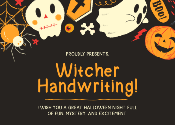 Witcher Handwriting: A Premium Font for Polished Branding
